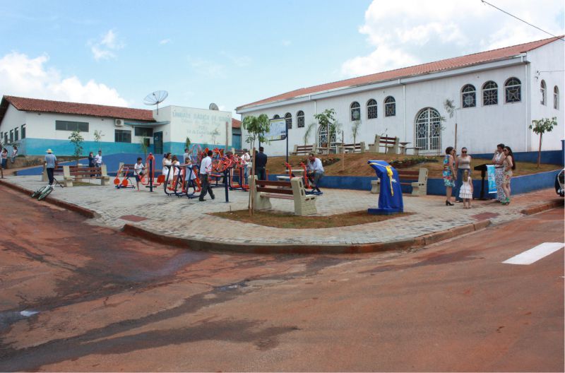 Praça no Bairro Novo Horizonte