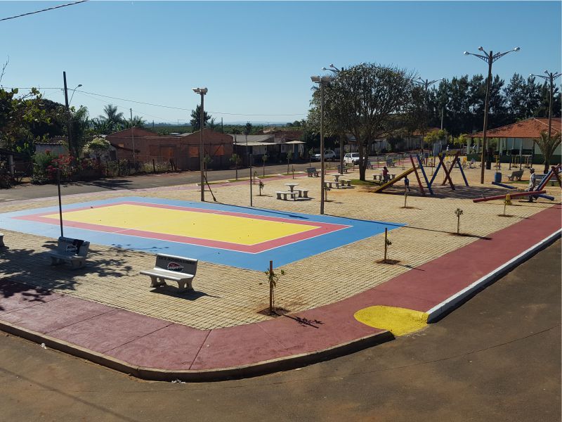 Praça Pública na Comunidade da Macega