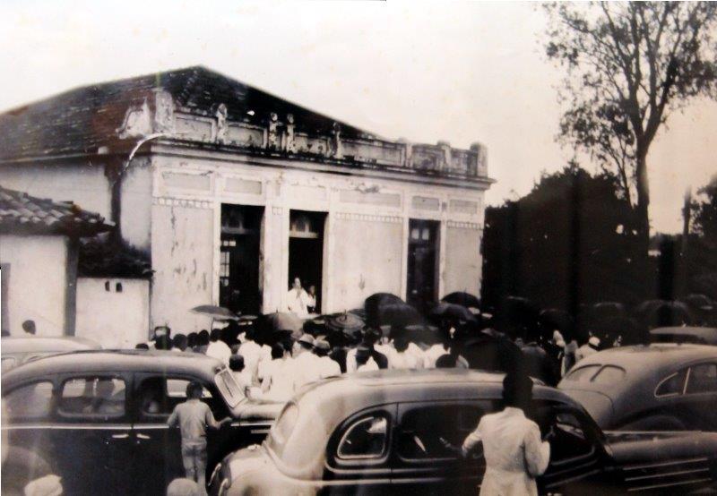 Antiga Prefeitura - Discurso feito por Clodovel na Emancipação de Perdizes